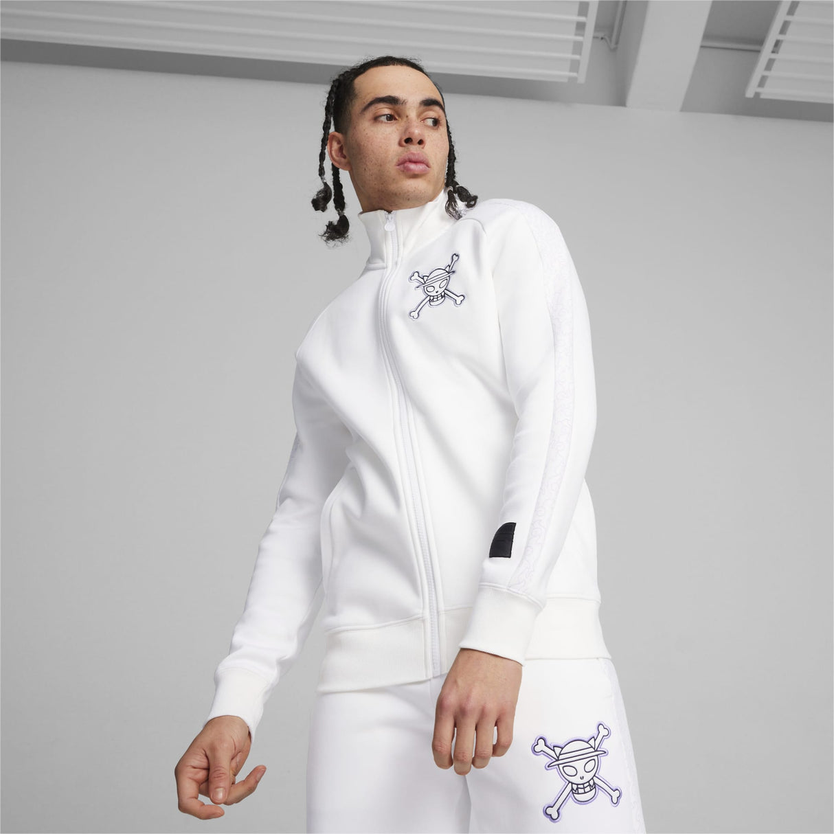 メンズ PUMA x ワンピース T7 トラック ジャケット PUMA White