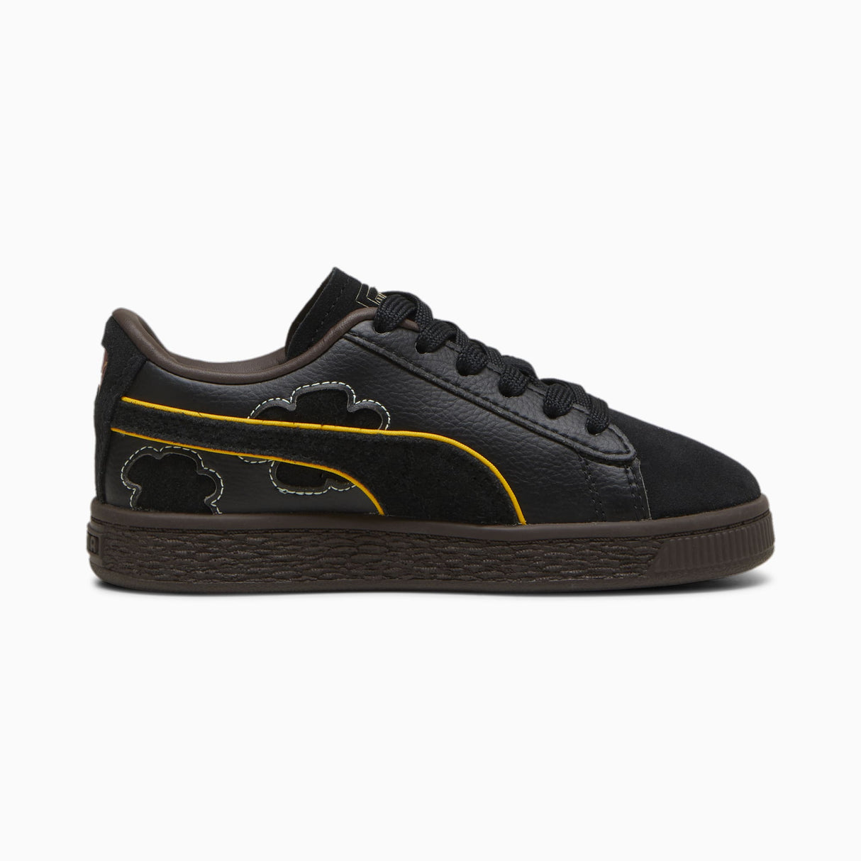 キッズ PUMA x ワンピース 黒ひげ スウェード スニーカー