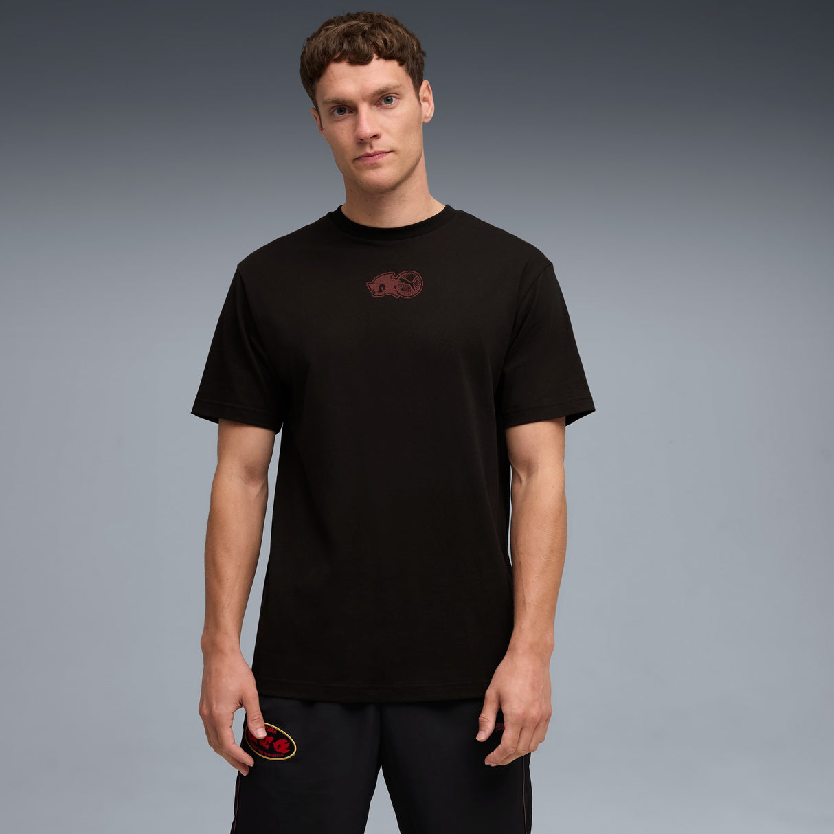 PUMA X SONIC リラックス グラフィック 半袖 Tシャツ PUMA BLACK