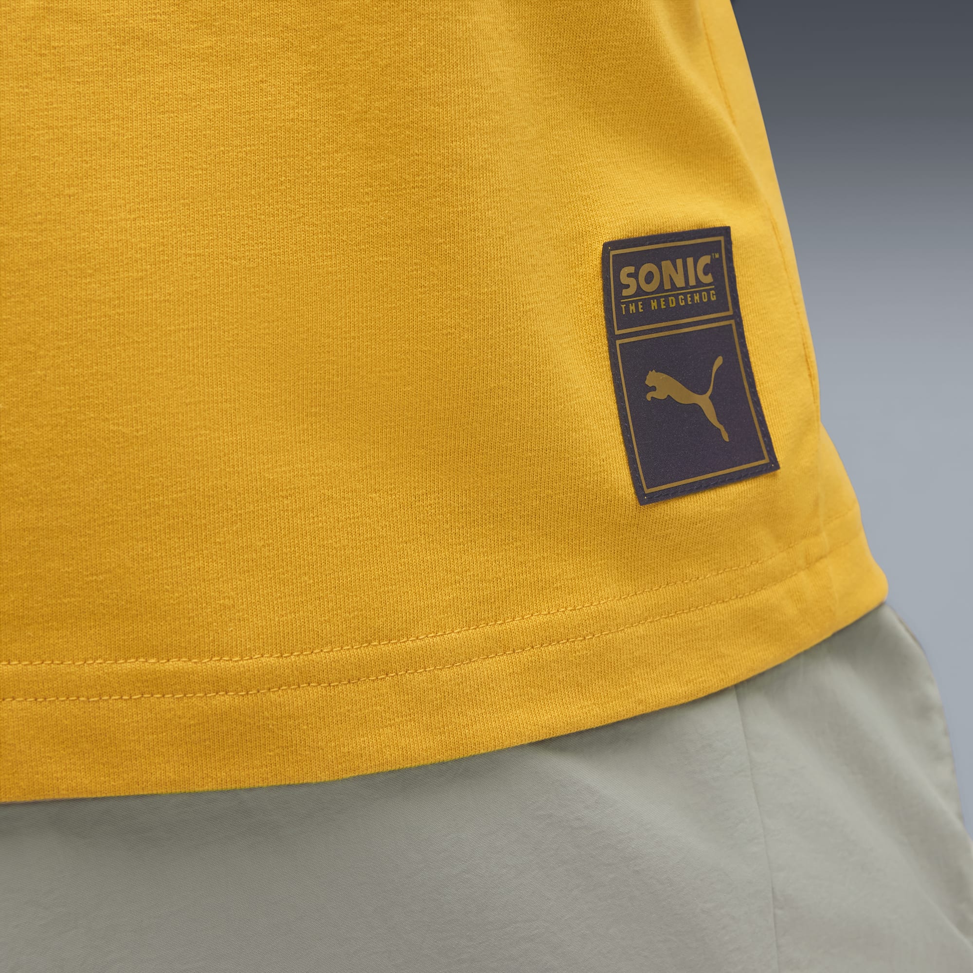 PUMA X SONIC リラックス グラフィック 半袖 Tシャツ ARCHIVE GOLD
