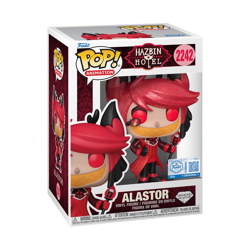 Pop! Animation Hazbin Hotel アラスター(ダイヤモンドグリッターVer.)