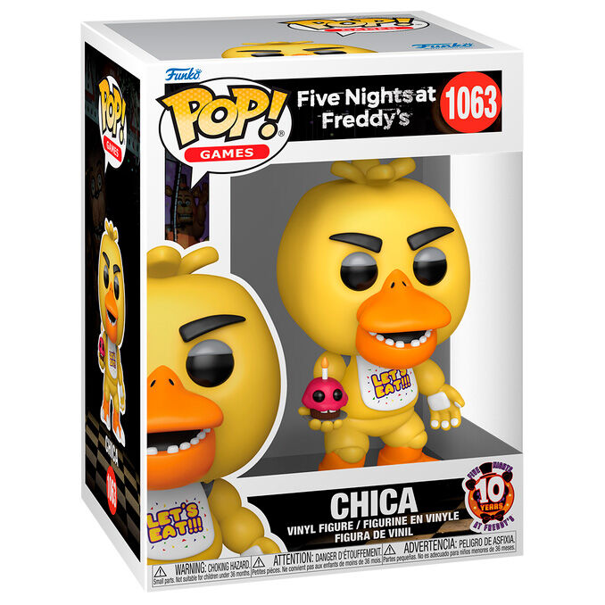 Pop! Games Five Nights at Freddy's FNAF 10th チカ カップケーキ付き