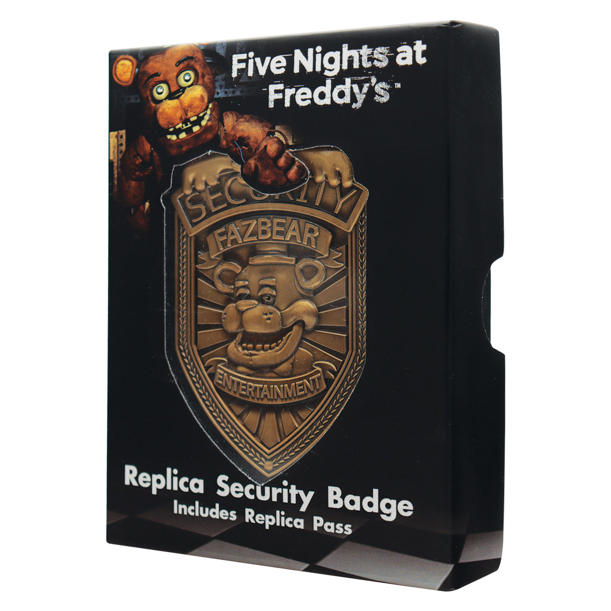 【予約商品】Five Nights at Freddy's セキュリティバッジレプリカ（シリアルナンバー入り）