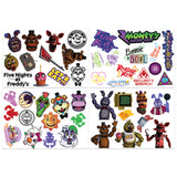 【予約商品】Five Nights at Freddy's デカールステッカー（4枚入り）