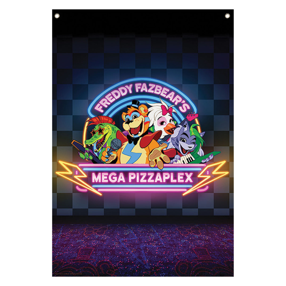 【予約商品】Five Nights at Freddy's Mega Pizzaplex タペストリー