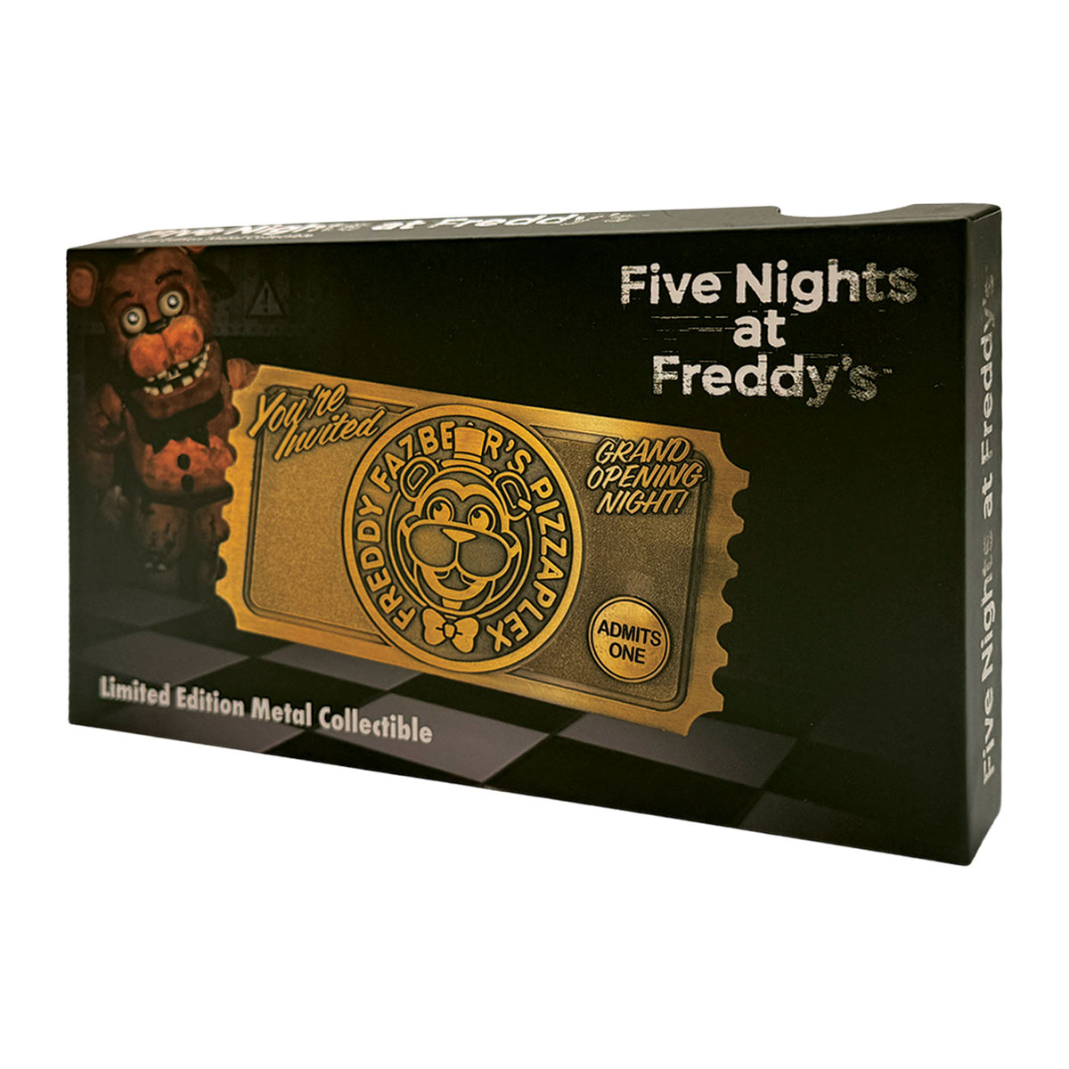 【予約商品】Five Nights at Freddy's  ピザプレックス オープニングナイト チケット（シリアルナンバー入り）