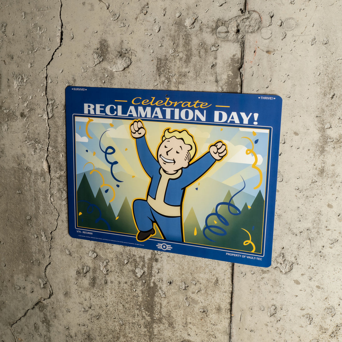 Fallout リクレイメーション・デイ メタルサイン