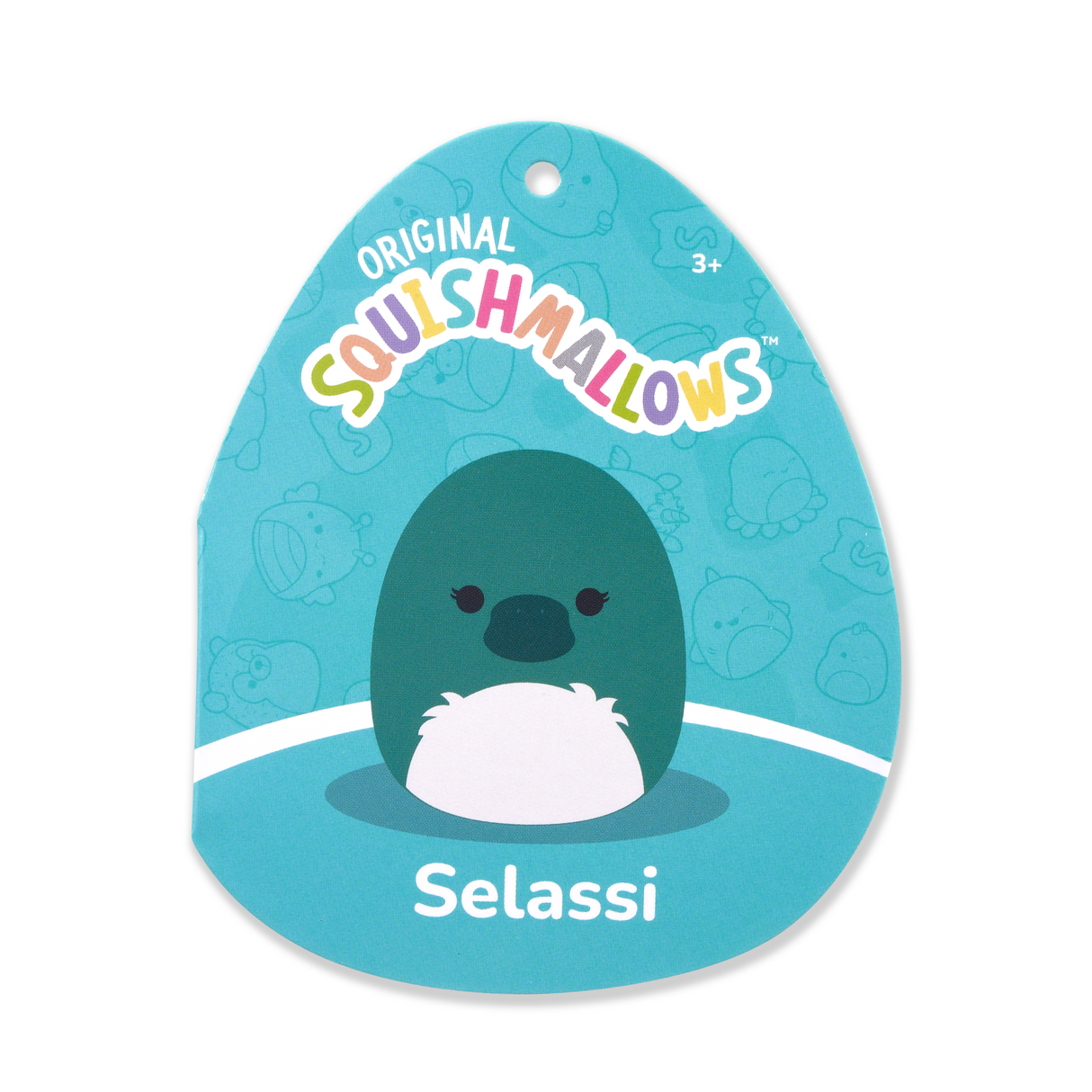 Squishmallows 3.5インチぬいぐるみキーホルダー （Selassi/セラッシ）