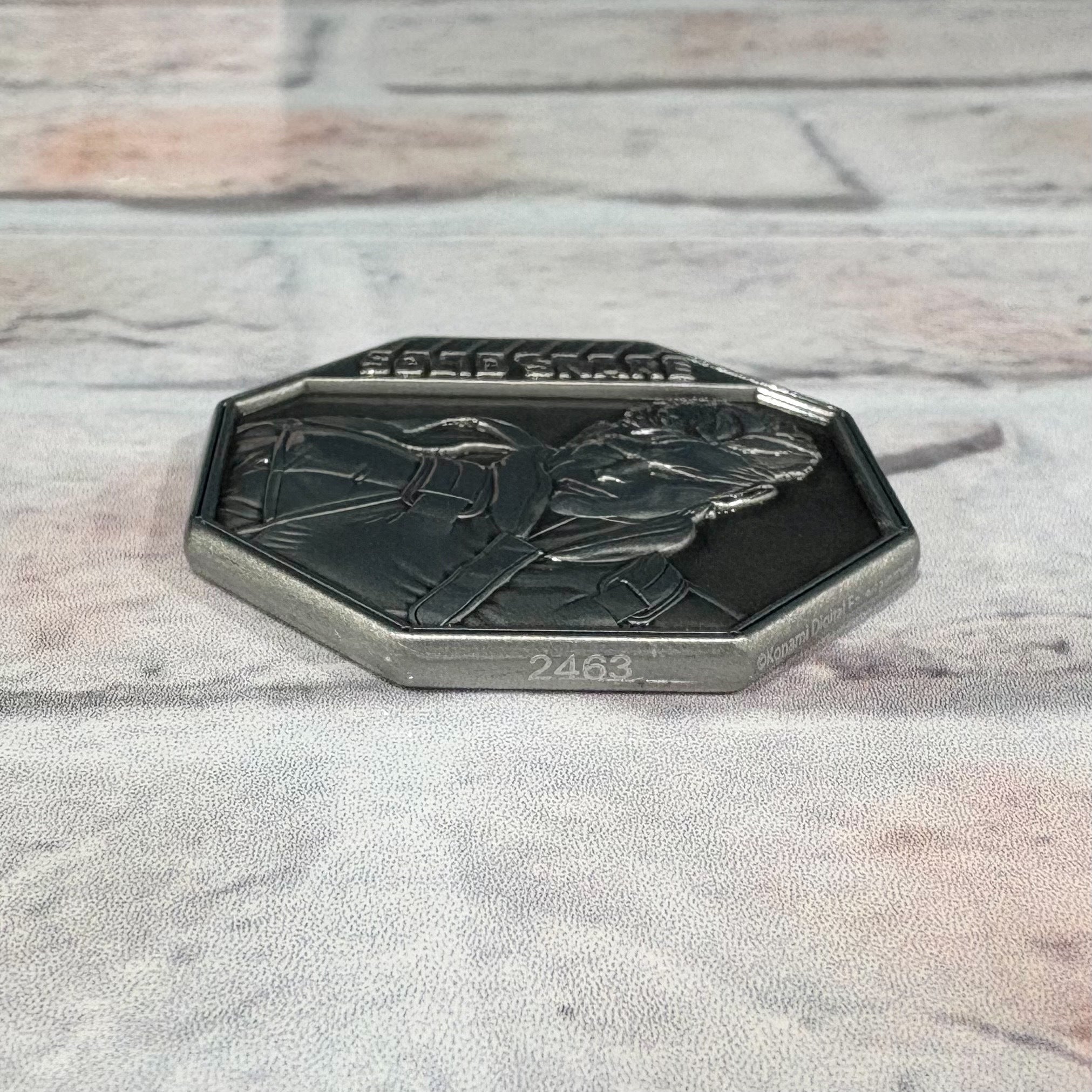 METAL GEAR SOLID ソリッド・スネーク コイン（シリアルナンバー入り