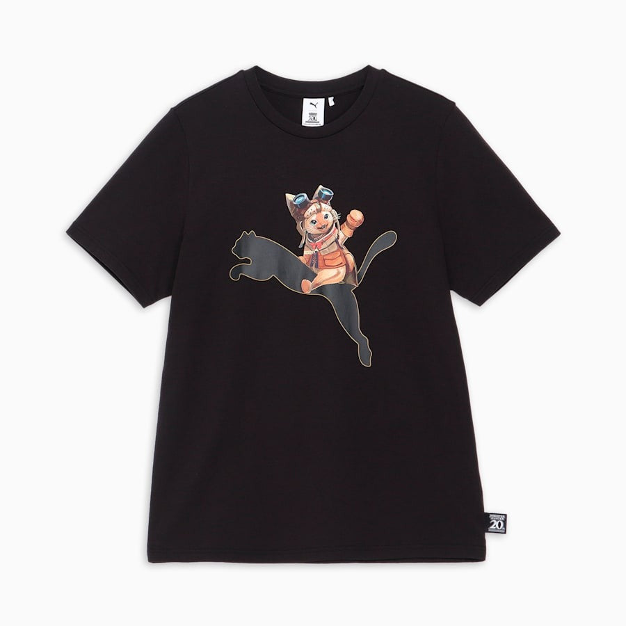 ユニセックス PUMA x モンスターハンター 半袖 Tシャツ PUMA Black