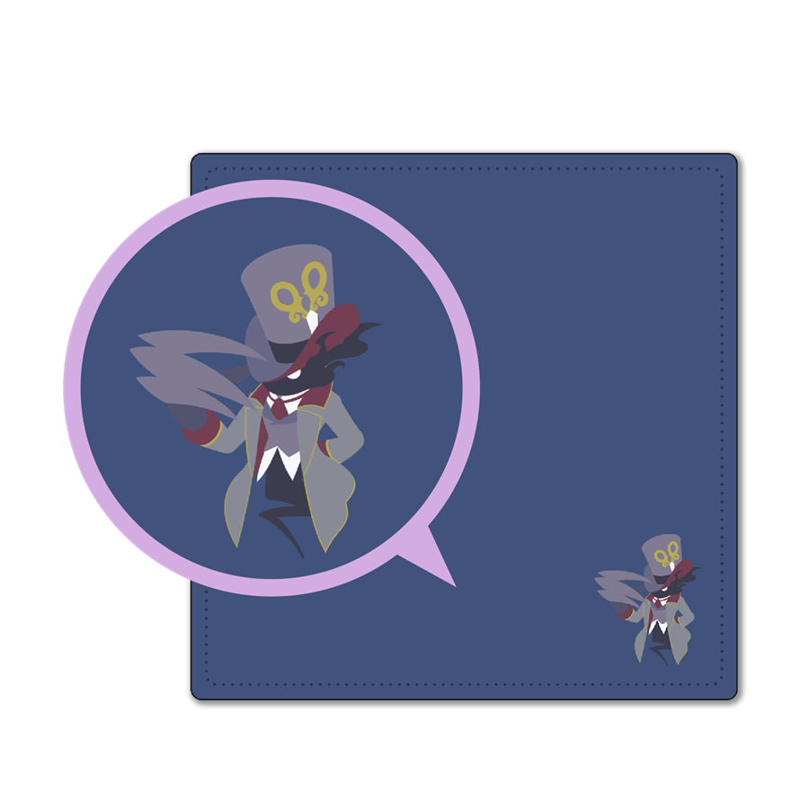 オバケイドロ！ ワンポイント刺繍タオルハンカチ（全4種）