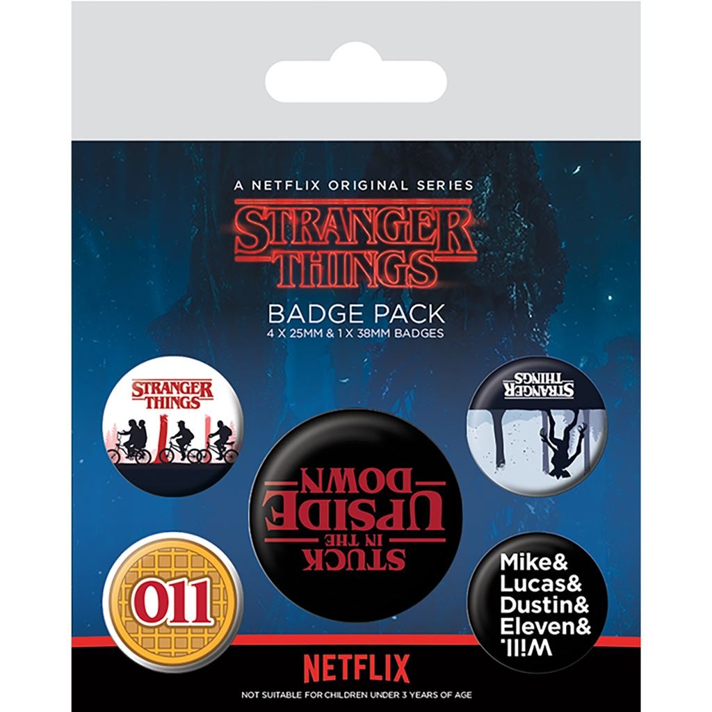 Stranger Things 缶バッジ（アップサイドダウン） – インフォレンズ・ギークショップ｜INFOLENS GEEK SHOP