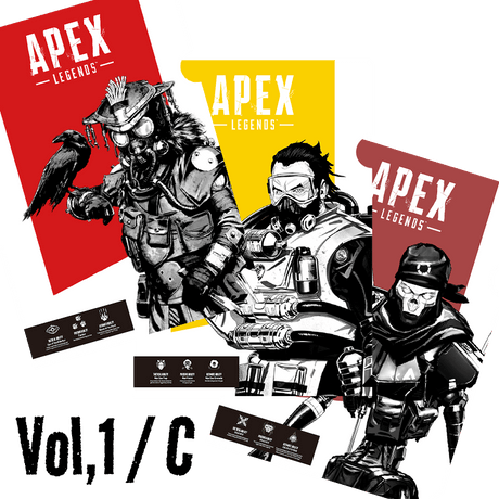 Apex Legends レジェンズクリアファイル3枚セット