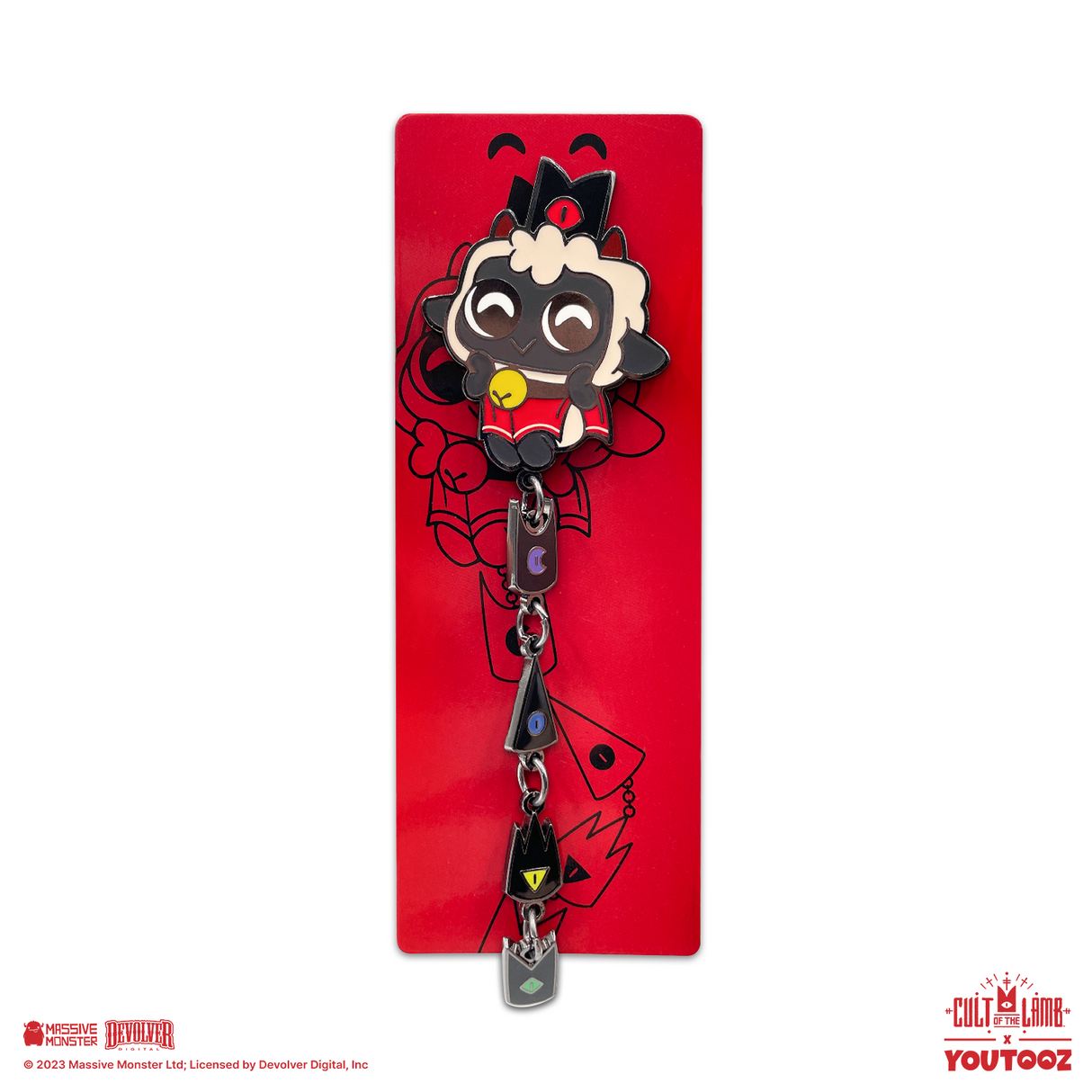 Cult of the Lamb スレイヤーピン＆フィギュア子羊＆選べる信者セット