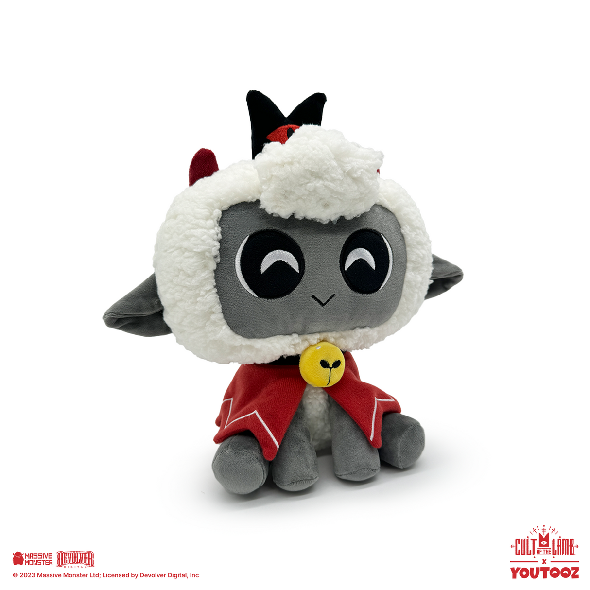 【cult of the Lamb】ぬいぐるみフィギュア Youtooz Cult of the Lamb お座りぬいぐるみ (子羊