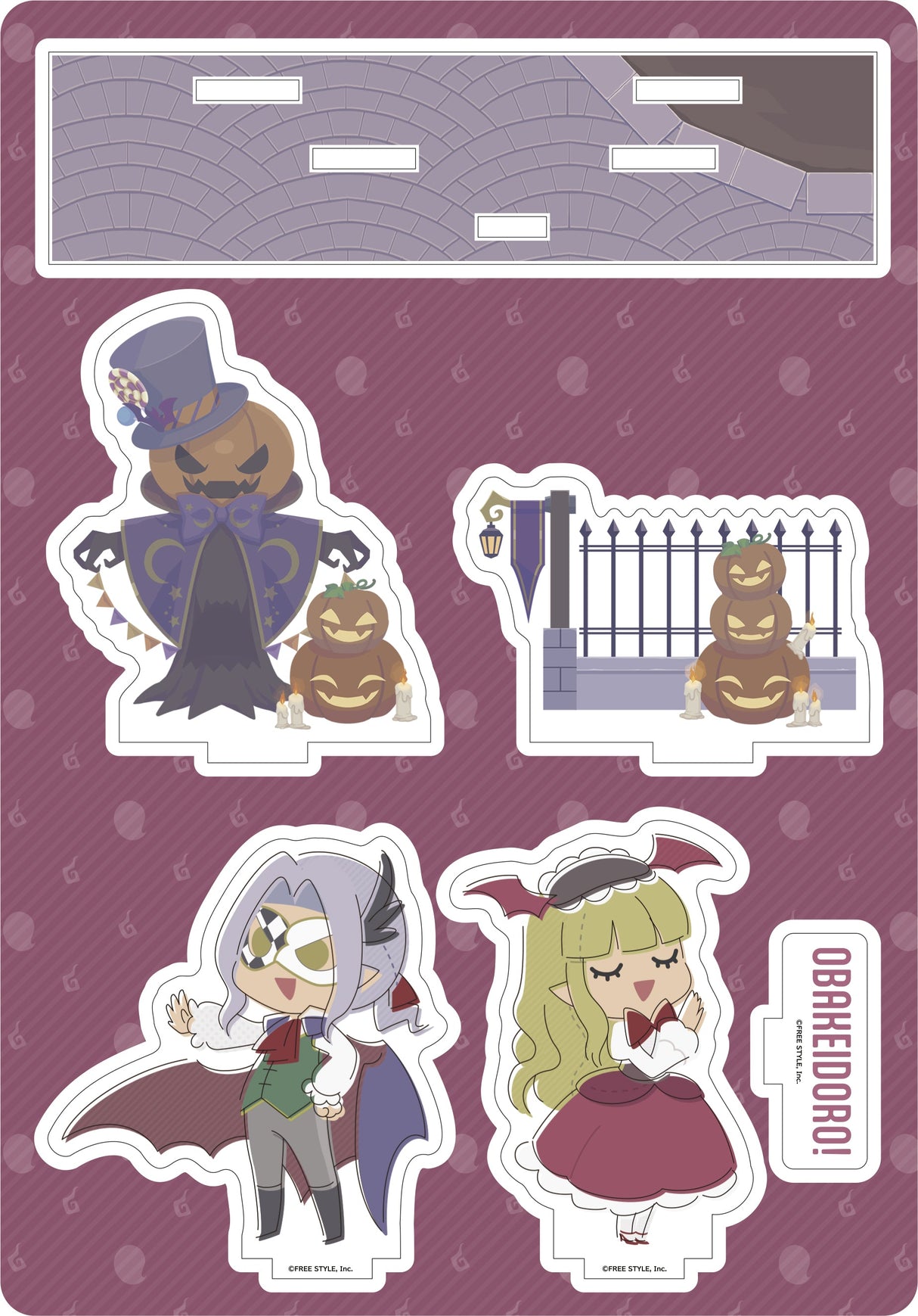 オバケイドロ！ アクリルジオラマ （全5種）