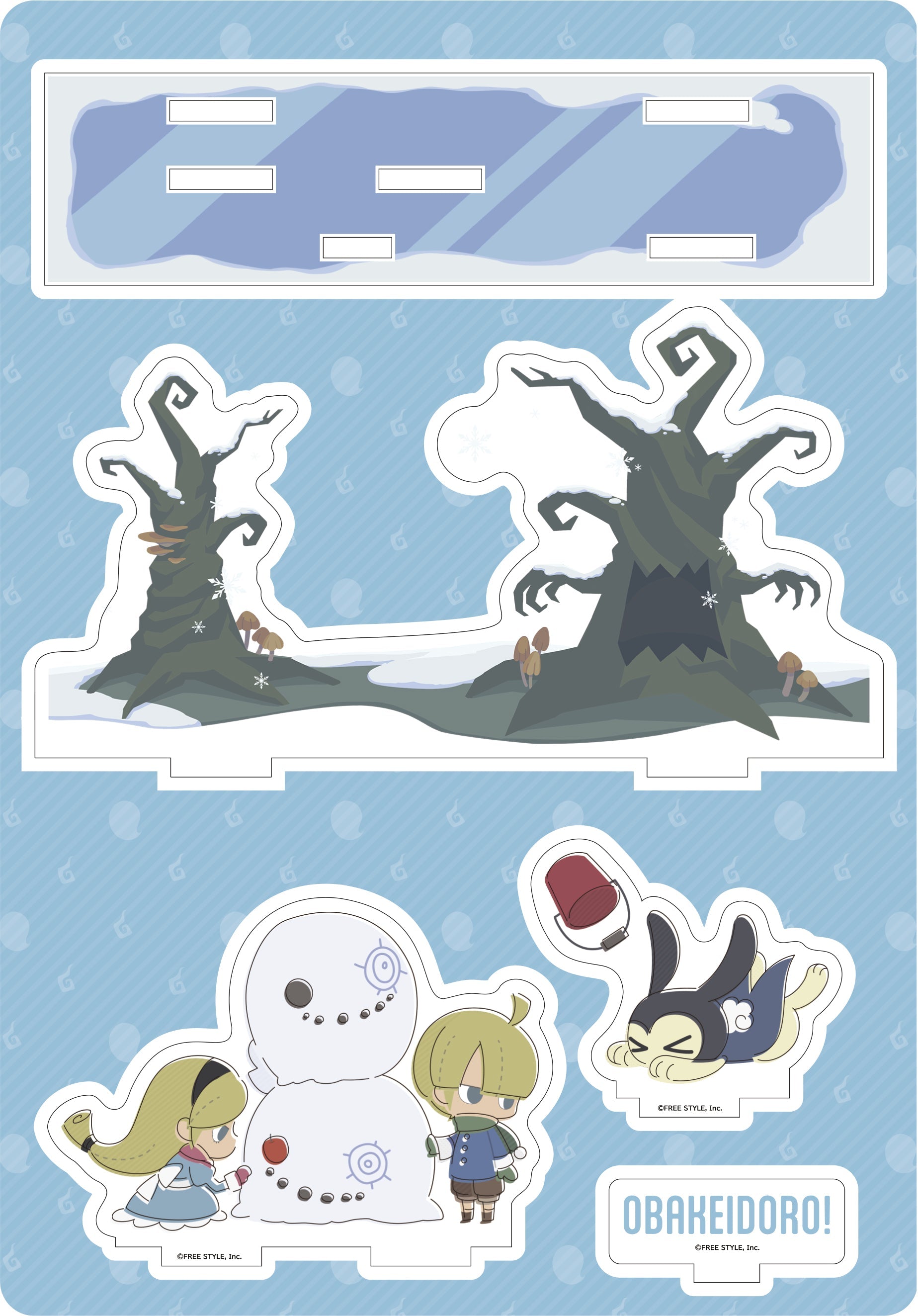 オバケイドロ！ アクリルジオラマ （全5種） – インフォレンズ・ギーク