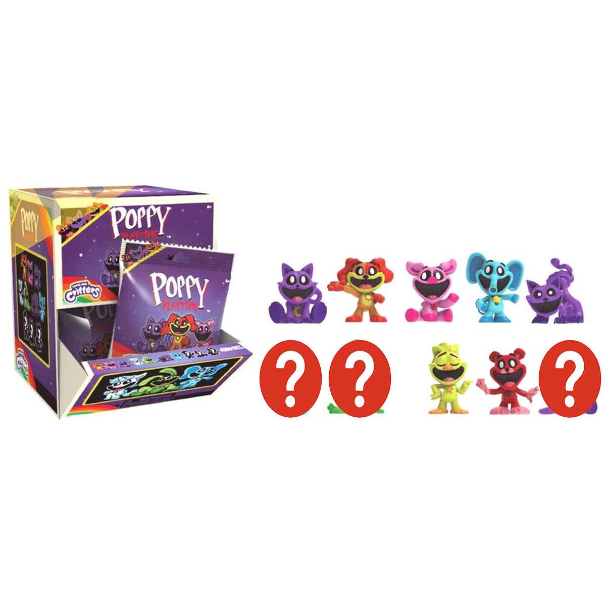Poppy Playtime ブラインドミニフィギュア（Smiling Critters）