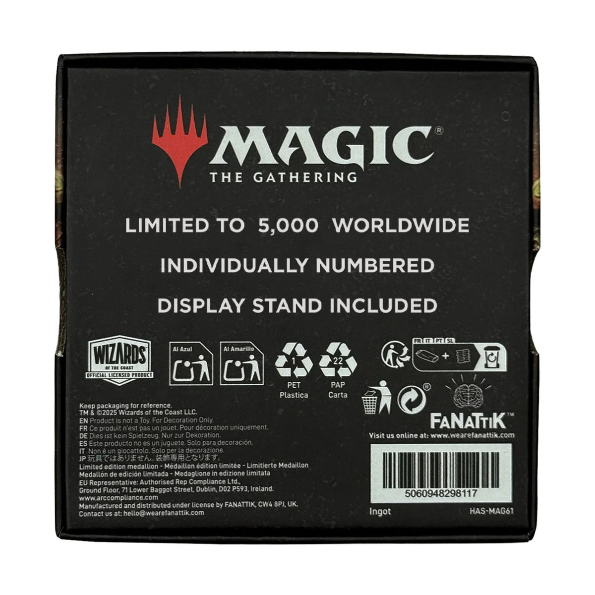 【予約商品】Magic: The Gathering ギルドのタブレットメダリオン（シリアルナンバー入り）