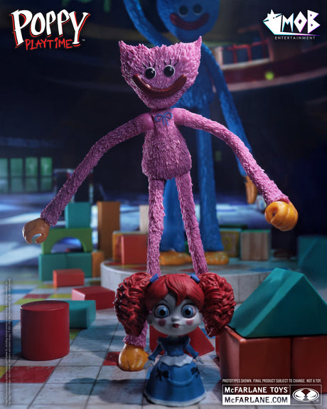 【予約商品】Poppy Playtime 7インチ アクションフィギュア シリーズ1 キシーミシー＆ポピー
