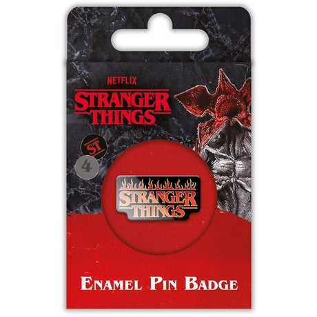 Stranger Things エナメルピンバッジ