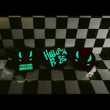 HELLUVA BOSS ロゴ蓄光ピンバッジ