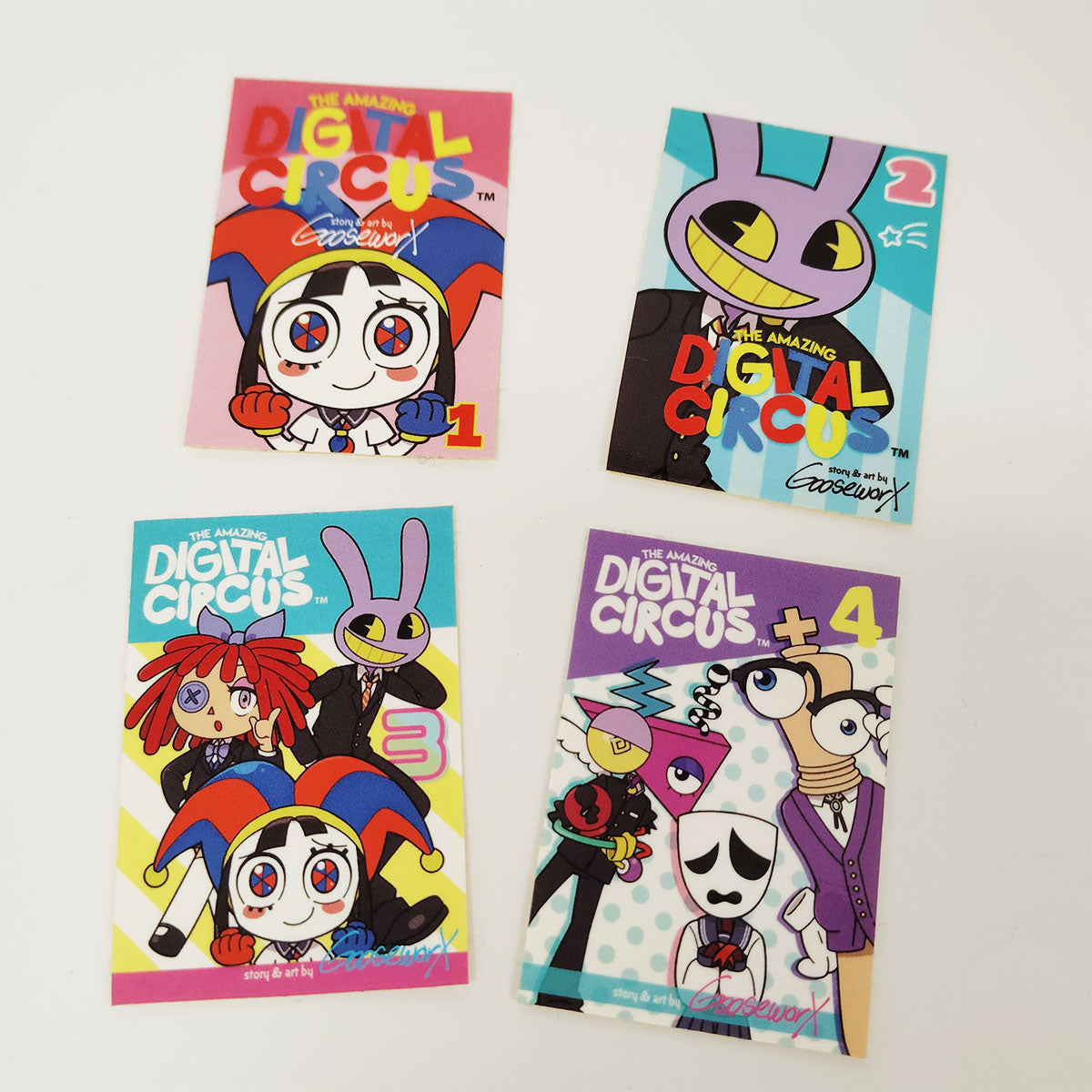 アメイジングデジタルサーカス ダイカットステッカー E（Episode5）