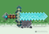 マインクラフト【リアルライフ・レプリカ】ダイヤモンドの剣（全長50cm）