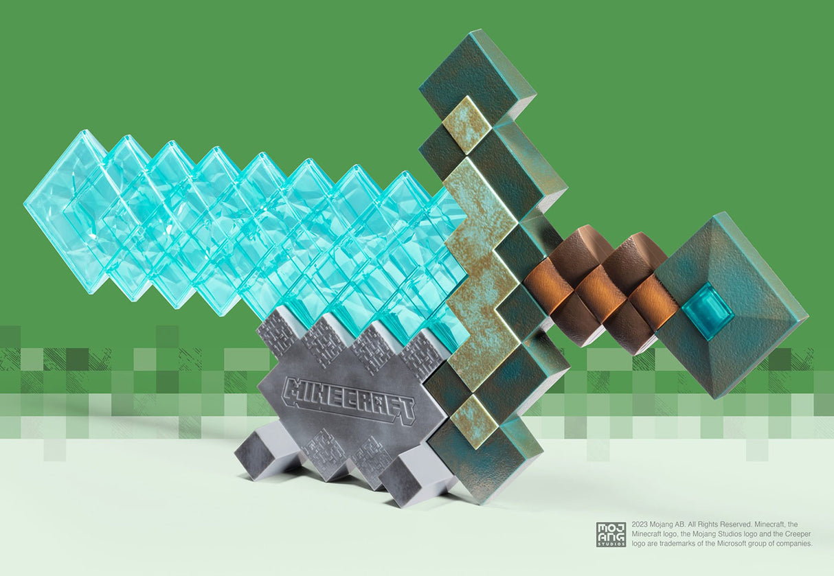 マインクラフト【リアルライフ・レプリカ】ダイヤモンドの剣（全長50cm）