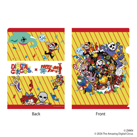 【予約商品】アメイジングデジタルサーカス×POPEE the ぱフォーマー クリアファイル