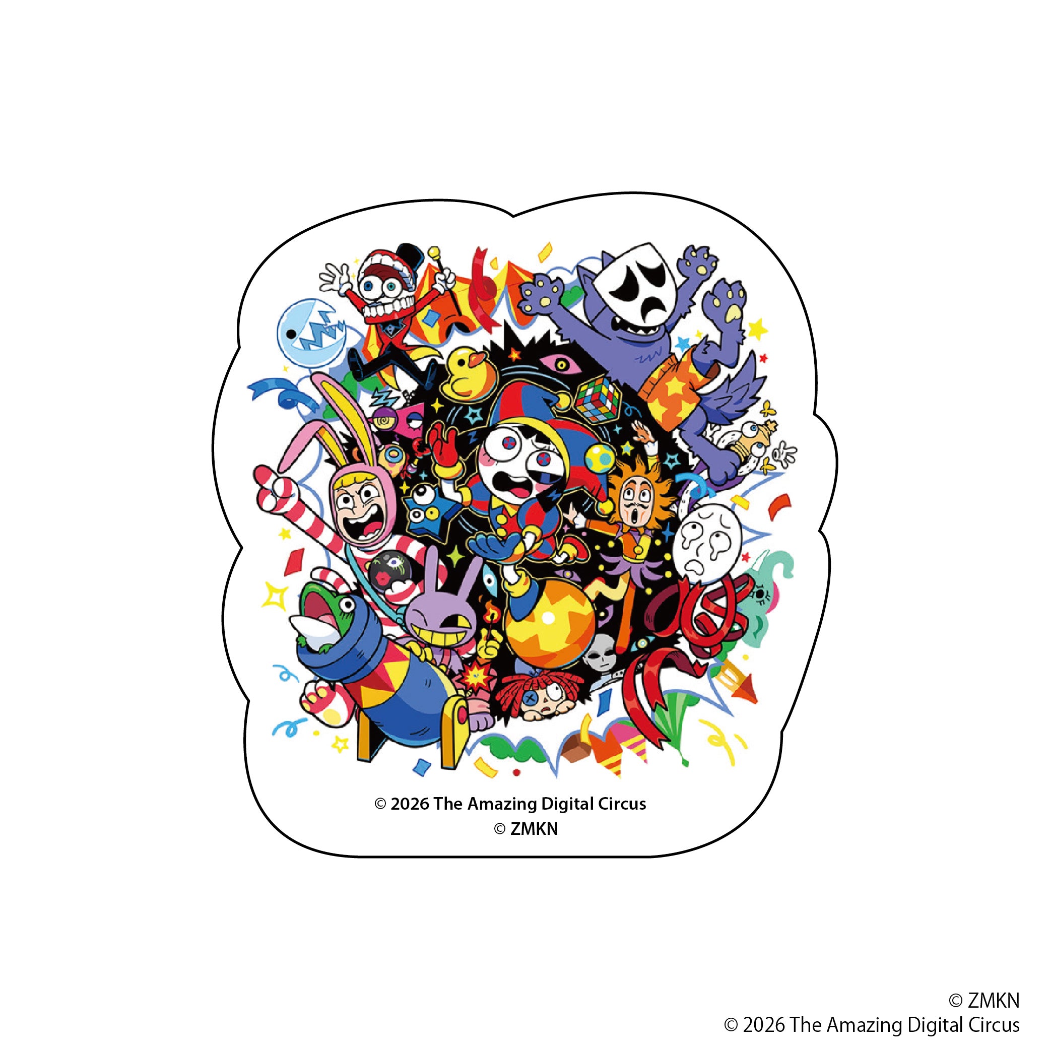 アメイジングデジタルサーカス×POPEE the ぱフォーマー ダイカット