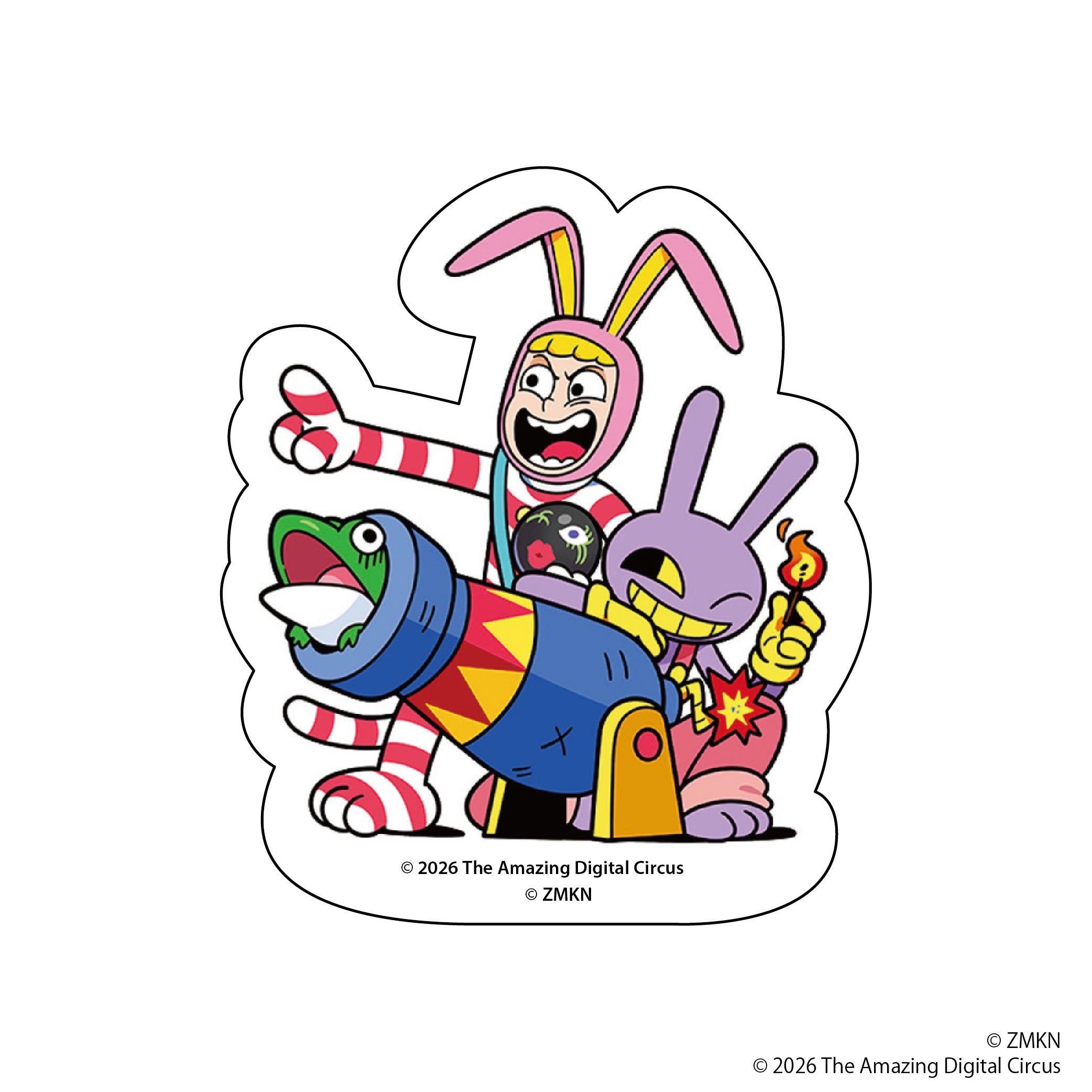 アメイジングデジタルサーカス×POPEE the ぱフォーマー ダイカット