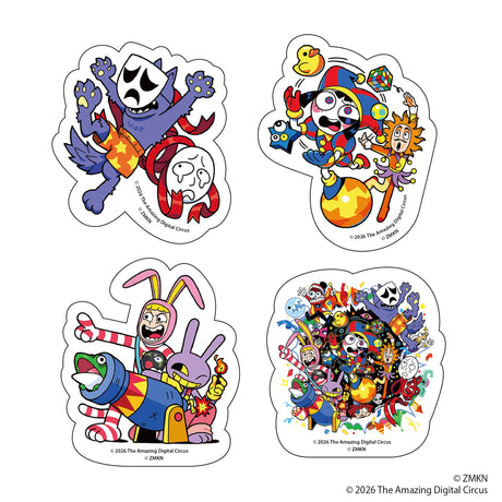 アメイジングデジタルサーカス×POPEE the ぱフォーマー ダイカットステッカー