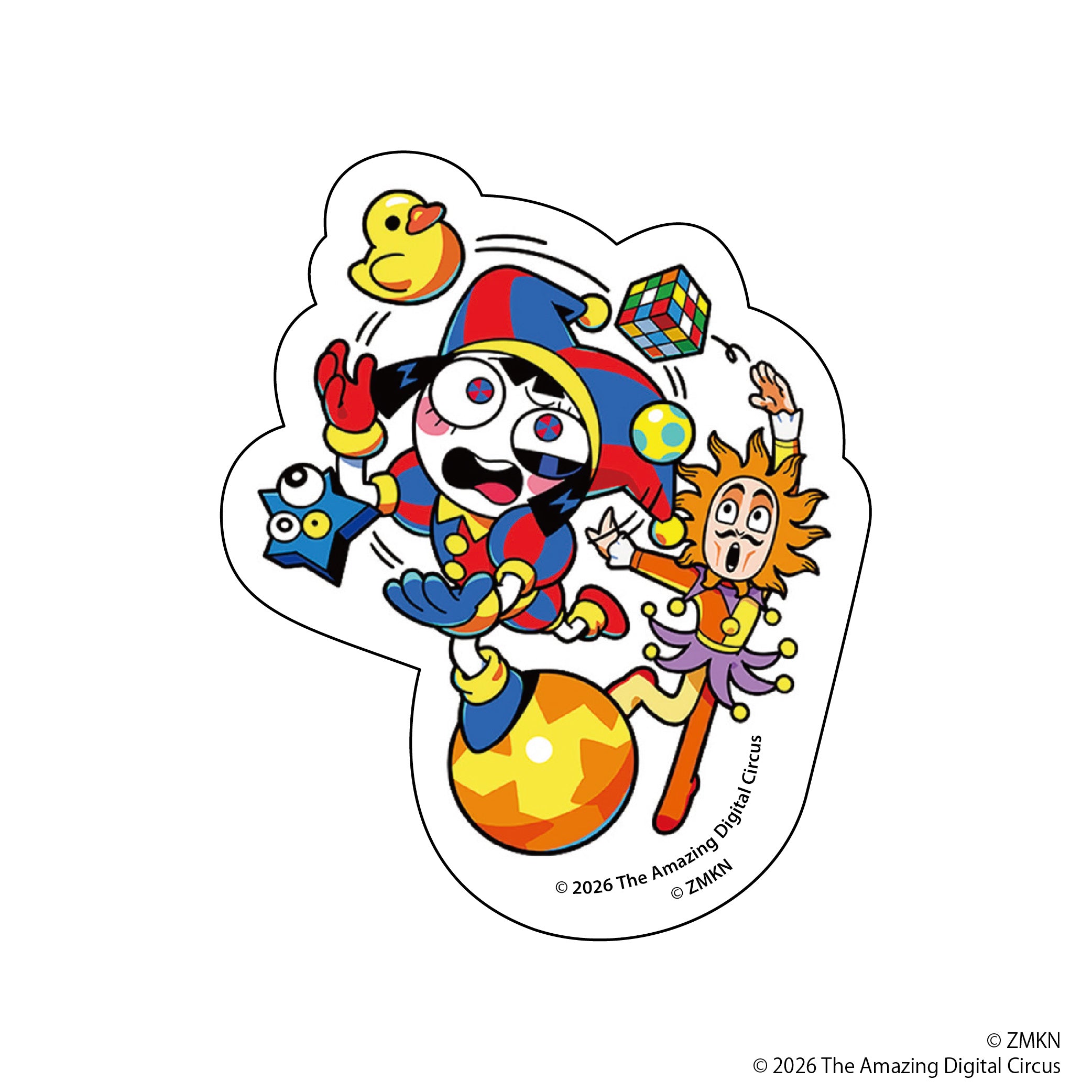 アメイジングデジタルサーカス×POPEE the ぱフォーマー ダイカット