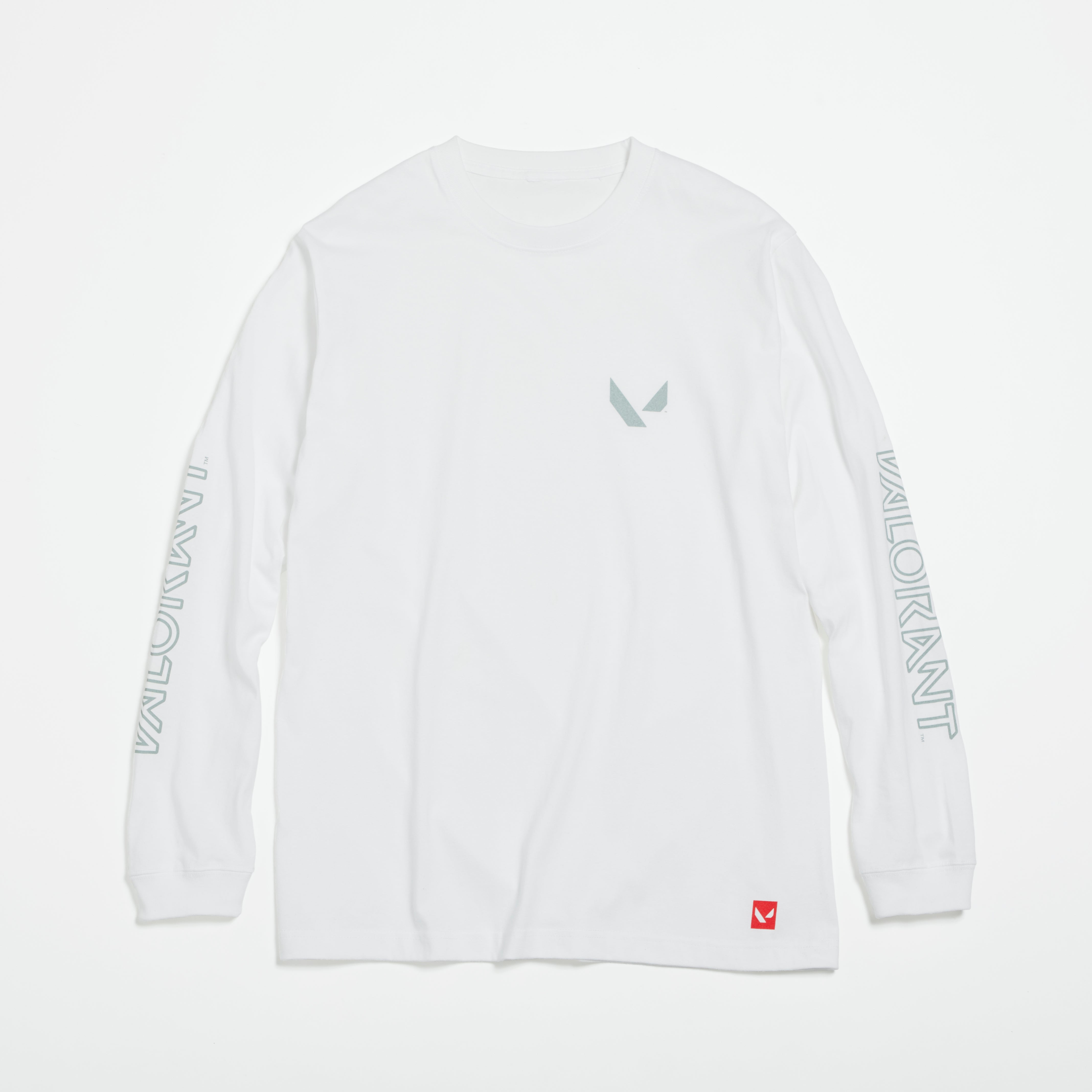 ロングスリーブTシャツ（VLRNT×UA LOGO L/S T）WHITE – インフォレンズ・ギークショップ｜INFOLENS GEEK SHOP