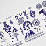 ゴッド・オブ・ウォー ラグナロク　タトゥーシールセット