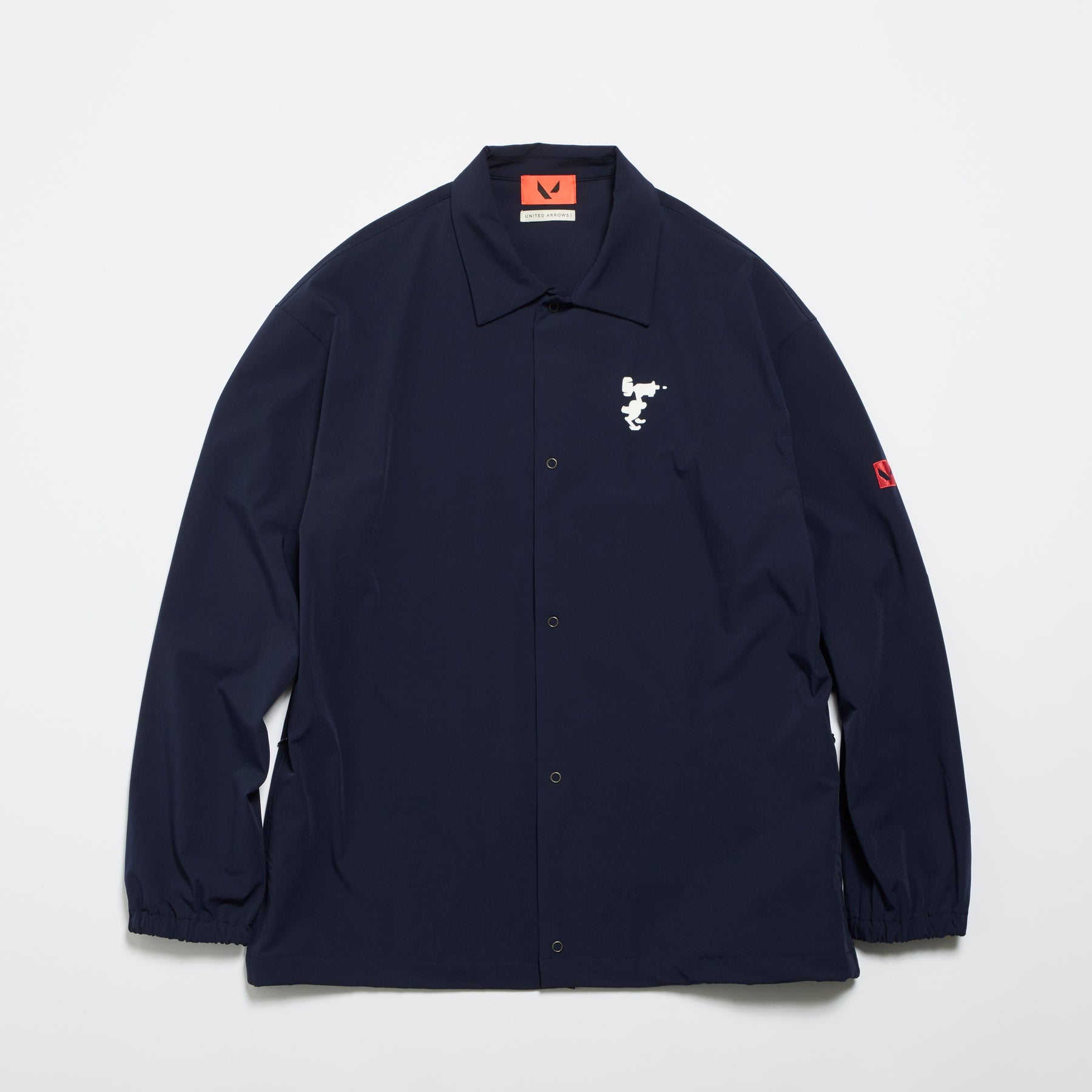 コーチジャケット(VLRNT×UA COACH JKT) NAVY – インフォレンズ・ギーク 