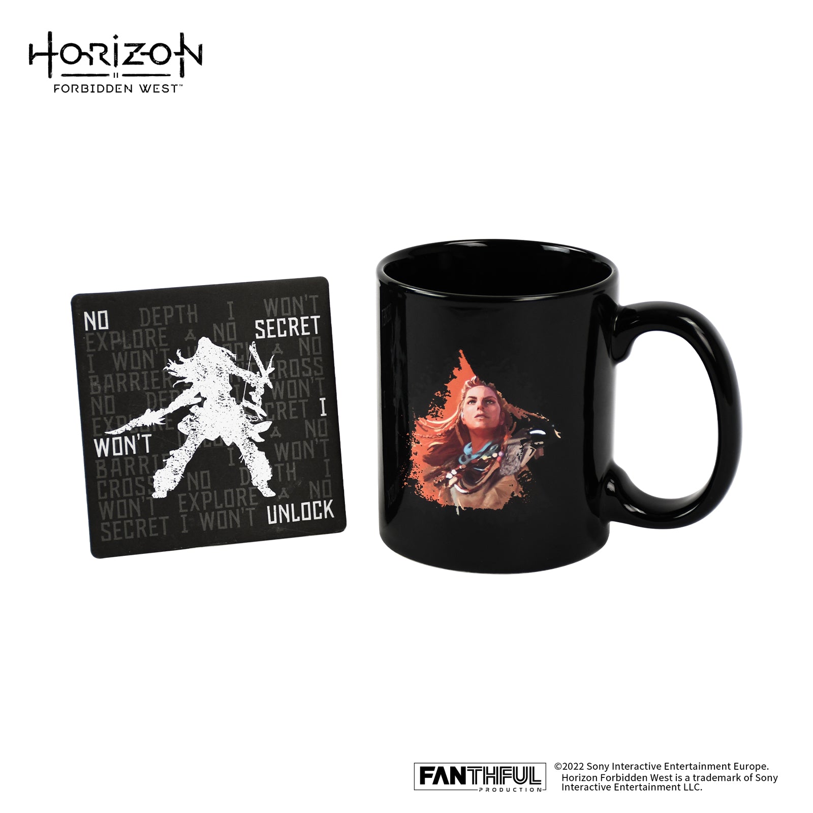 Horizon Forbidden West マグカップ/コースターセット – インフォ Horizon Forbidden West マグカップ/コースターセット – インフォ