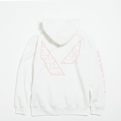 フーディ（VLRNT×UA SPLIT MAP PK）WHITE