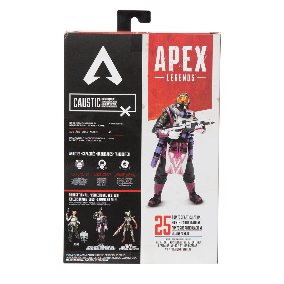 Apex Legends 6インチフィギュア コースティック(幾何学的異常) – インフォレンズ・ギークショップ｜INFOLENS GEEK SHOP