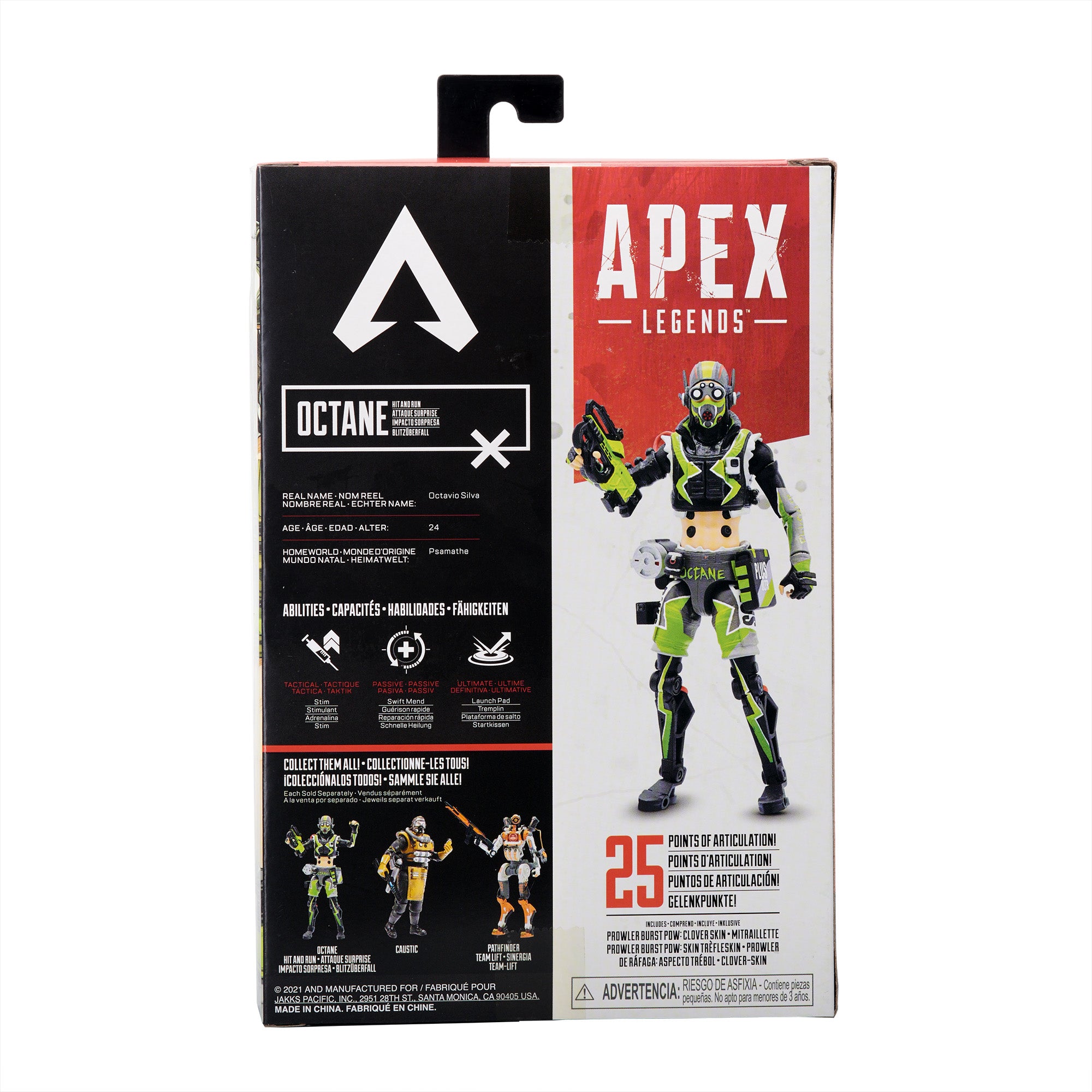 Apex Legends 6インチフィギュア オクタン（ヒットアンドラン） – インフォレンズ・ギークショップ｜INFOLENS GEEK SHOP