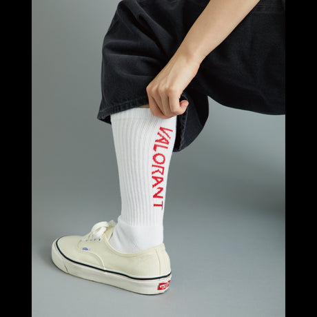 ソックス (VLRNT×UA SOCKS) LOGO